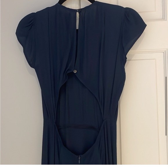 REFORMATION Gavin Dress Navy size 2 - Picture 5 of 5